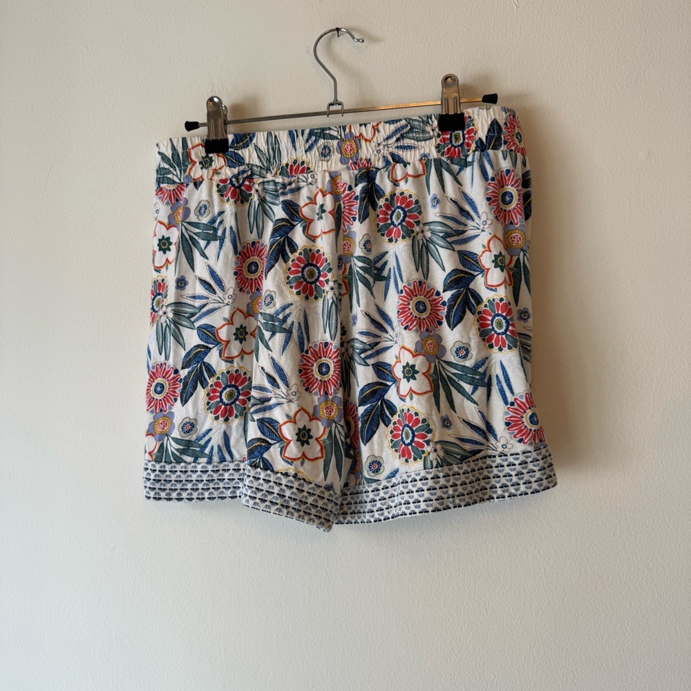 Echo Sz Sm Floral Print Women's Shorts 0025 - Picture 8 of 12